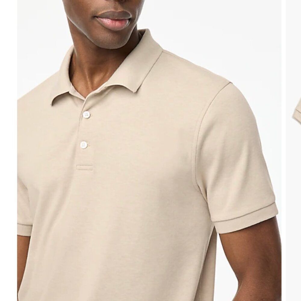 J. Crew Factory CF933  Soft-touch Polo Shirt size Medium - Picture 2 of 9